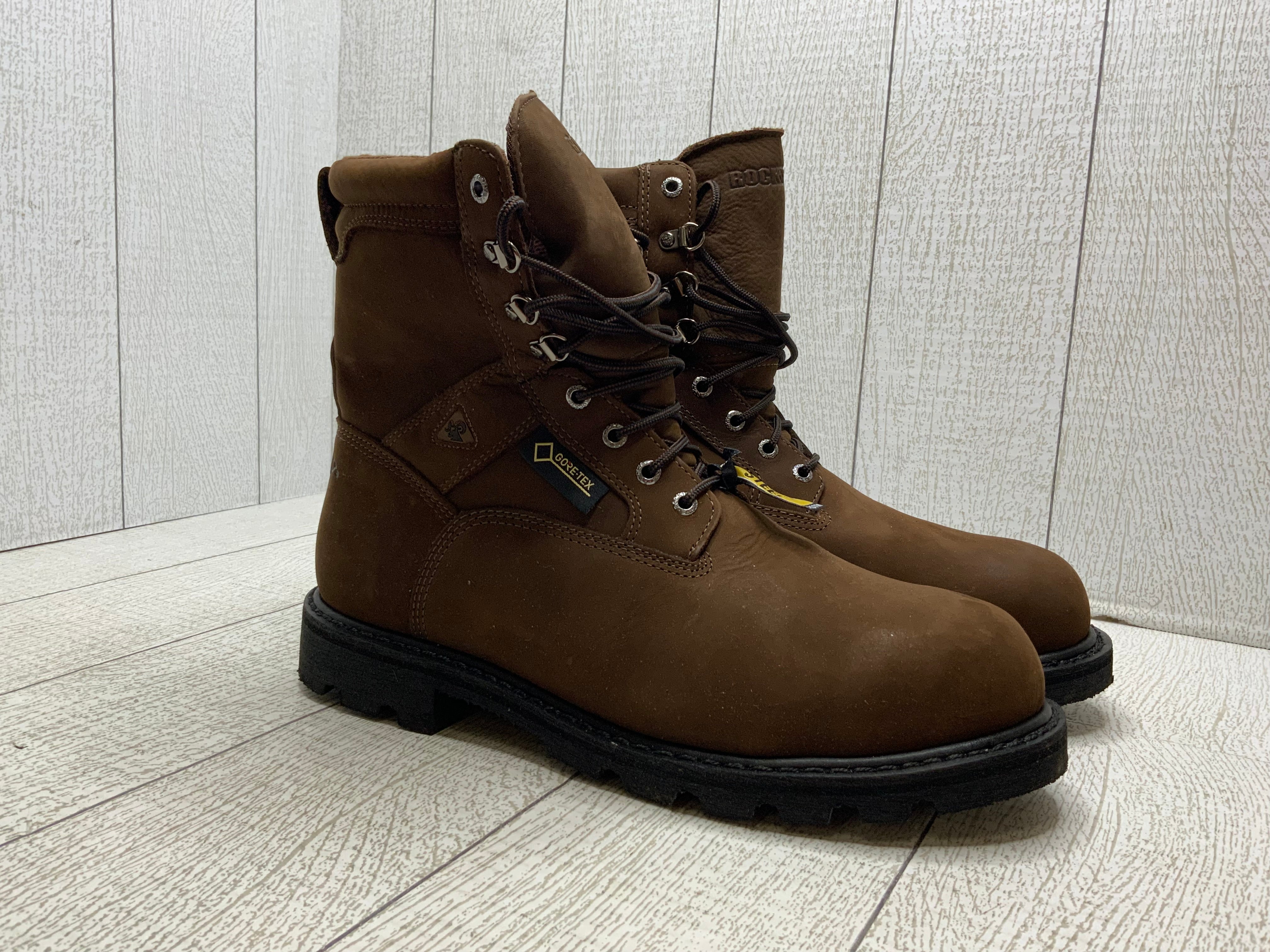 Rocky Men's Ranger Steel Toe Insulated GORE-TEX Boots **Size 12 Wide** (8060652028142)